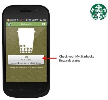 查看“我的星巴克積分”